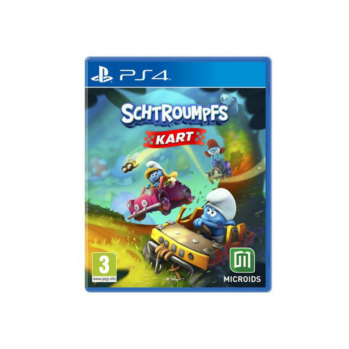 Microids -Schtroumpfs Kart PS4 Microids  - Jeux Wii