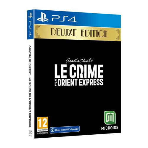 Microids - Agatha Christie - Le Crime De L'Orient Express - Deluxe Edition - Jeu PS4 Microids  - Bonnes affaires Jeux PS4