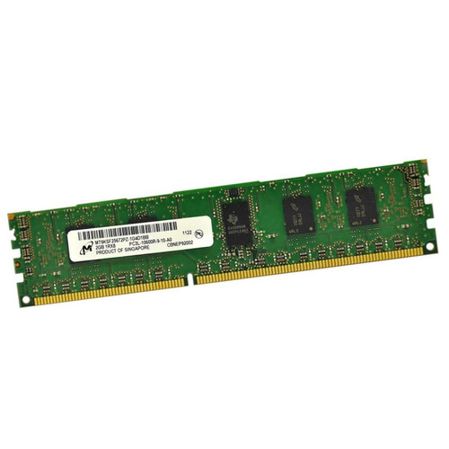 Micron Tech - 2GB RAM Serveur Micron MT9KSF25672PZ-1G4D1BB PC3-10600R DDR3-1333 Reg. ECC CL9 - Memoire pc reconditionnée