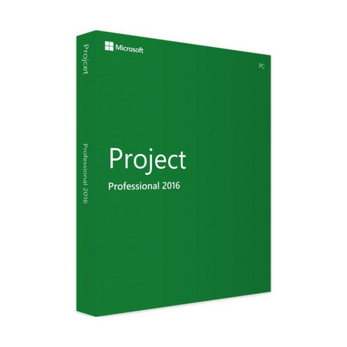 Microsoft - Microsoft Project 2016 Professionnel - Clé licence à télécharger - Livraison rapide 7/7j Microsoft  - Traitement de Texte & Tableur
