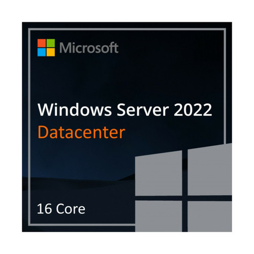 Microsoft - Microsoft Windows Server 2022 Datacenter (16 Core) - Clé licence à télécharger - Livraison rapide 7/7j Microsoft  - Systèmes d'exploitation