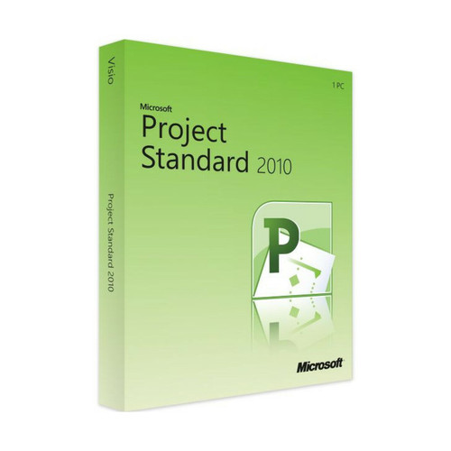 Microsoft - Microsoft Project 2010 Standard - Clé licence à télécharger - Livraison rapide 7/7j Microsoft  - Logiciels