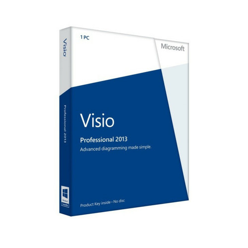 Microsoft - Microsoft Visio 2013 Professionnel - Clé licence à télécharger - Livraison rapide 7/7j Microsoft  - Bureautique et Utilitaires