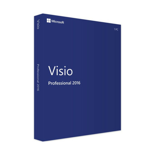 Microsoft - Microsoft Visio 2016 Professionnel - Clé licence à télécharger - Livraison rapide 7/7j Microsoft  - Logiciel correcteur