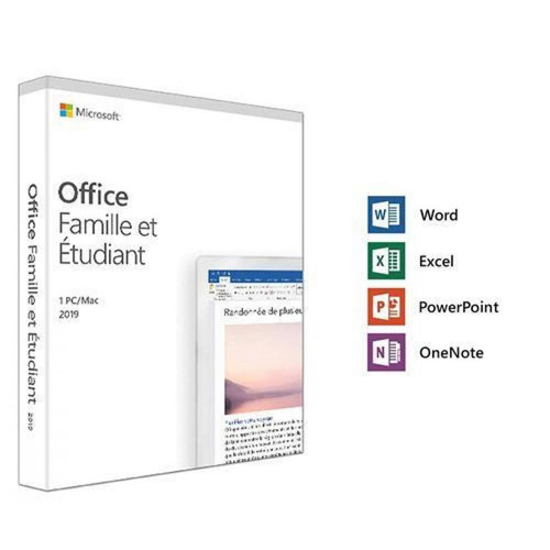 Microsoft - Microsoft Office Famille & Etudiant 2019 FPP - Bureautique et Utilitaires