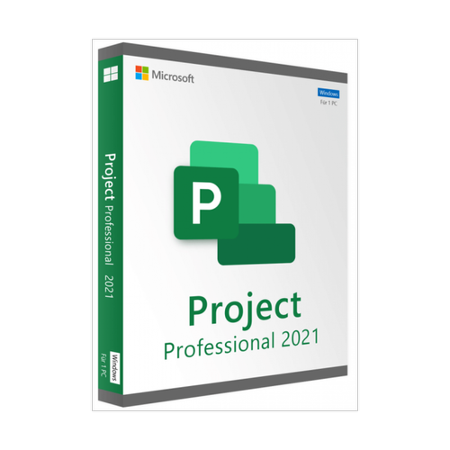Microsoft - Microsoft Project 2021 Professionnel - Clé licence à télécharger - Livraison rapide 7/7j - Traitement de Texte & Tableur