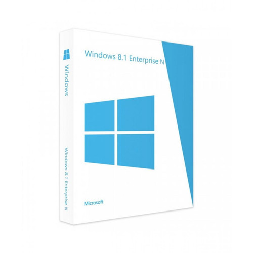 Microsoft - Microsoft Windows 8.1 Entreprise N (Enterprise N) - Clé licence à télécharger - Livraison rapide 7/7j Microsoft   - Windows 8