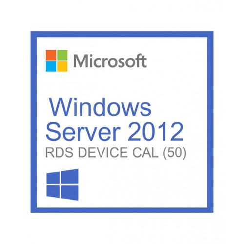 Microsoft - Microsoft Windows Server 2012 Remote Desktop Services (RDS) 50 device connections - Clé licence à télécharger - Livraison rapide 7/7j - Systèmes d'exploitation