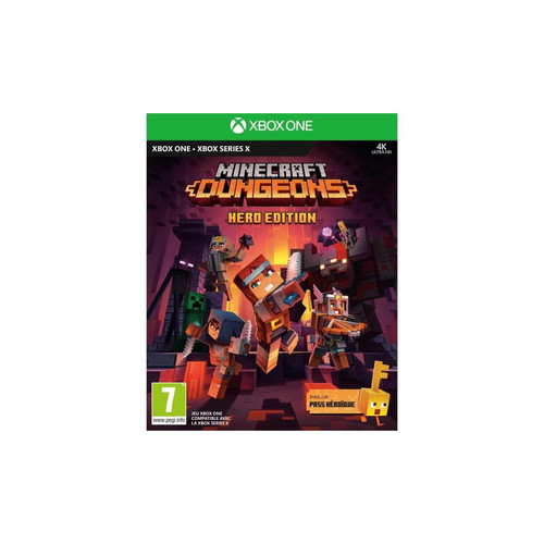 Microsoft - Minecraft Dungeons « Hero Edition » - Jeu Xbox One Microsoft   - Microsoft