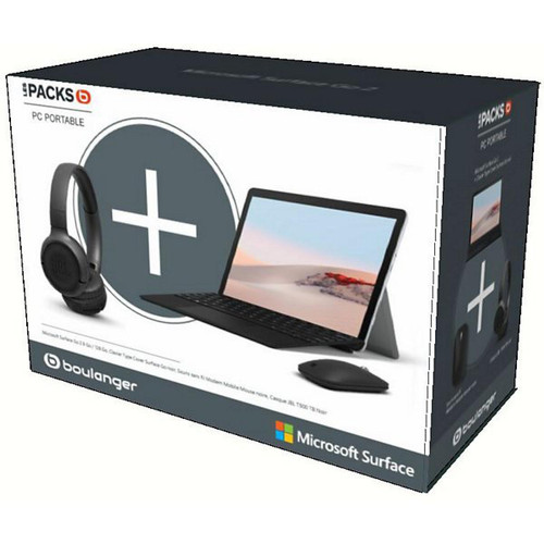 Microsoft - PC Hybride Pack Surface Go 2 + Accessoires - PC Tablette 2 en 1 Ordinateurs