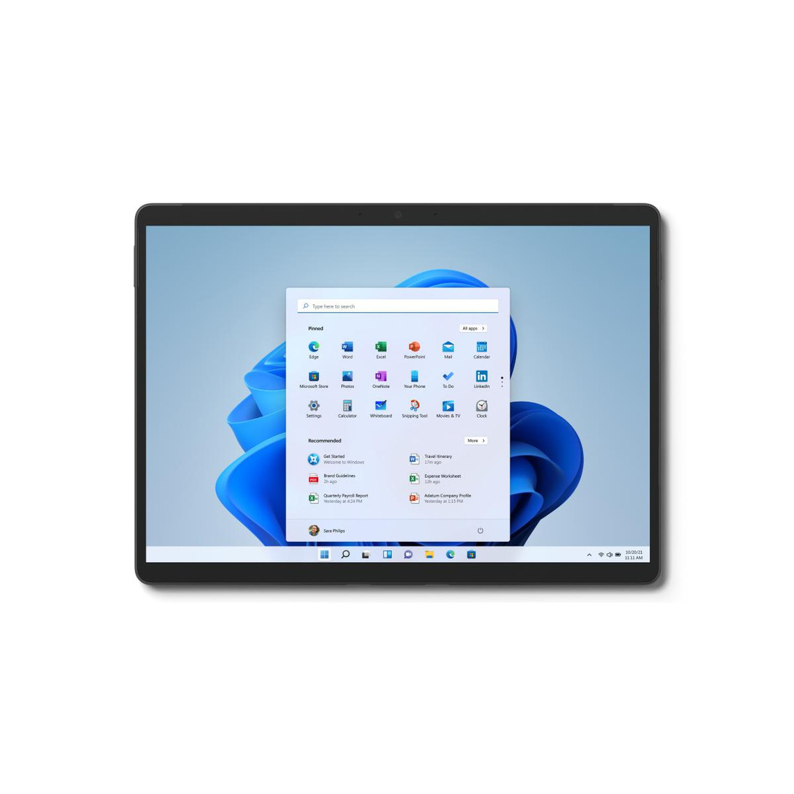 Microsoft Tablette tactile Surface Pro 8 - i5/8/256 - Graphite