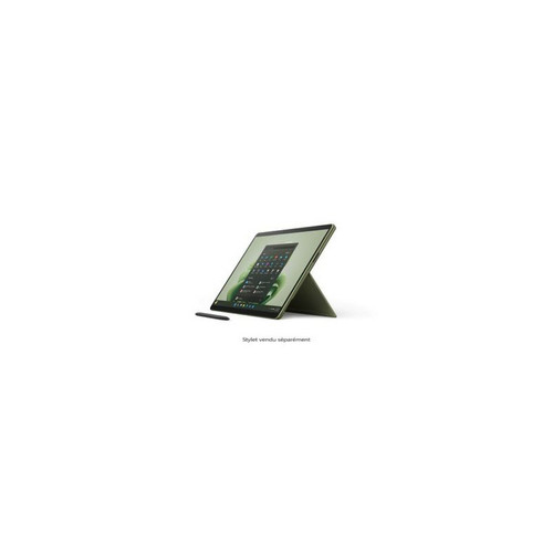 Microsoft - PC Hybride Microsoft Surface Pro 9 13" Ecran tactile Intel Core i5 8 Go RAM 256 Go SSD Vert Forêt Microsoft  - Bonnes affaires PC Portable