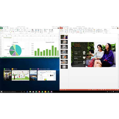 Microsoft - Windows 10 Pro Microsoft  - Traitement de Texte & Tableur