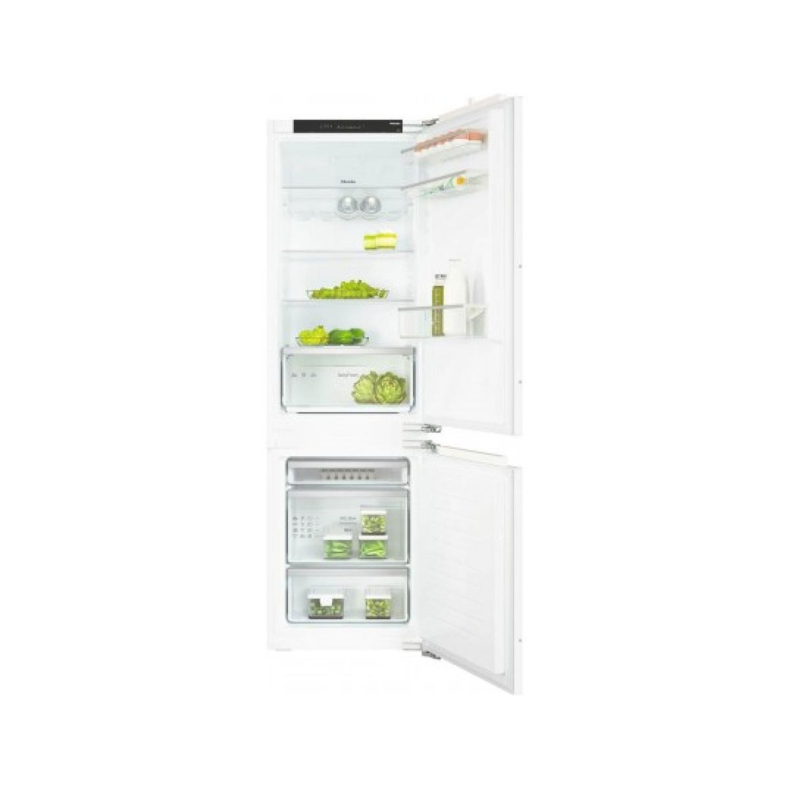Miele Réfrigérateur congélateur encastrable KD 7724 E, 254 litres, DuplexCool, Niche 178 cm