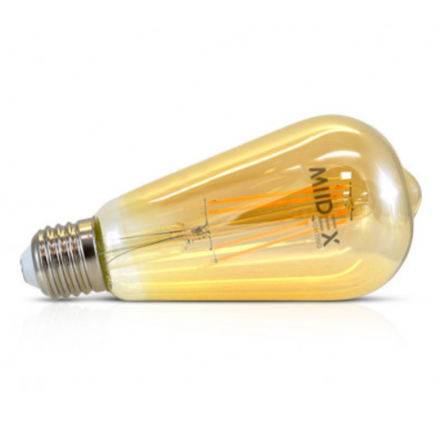 Sans Marque - Ampoule LED Filament E27 AC220/240V 8W 1000lm 300° IP20 Ø64mm - Blanc Chaud 2700K Sans Marque  - Ampoules