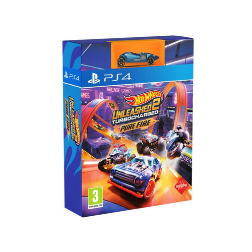 Jeux PS4 Milestone Hot Wheels Unleashed 2 Turbocharged Pure Fire Edition PS4