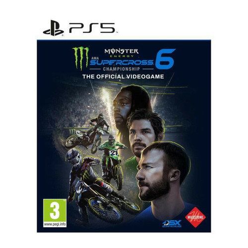 Milestone - Monster Energy Supercross 6 - The Official Videogame Jeu PS5 Milestone  - Marchand Stortle