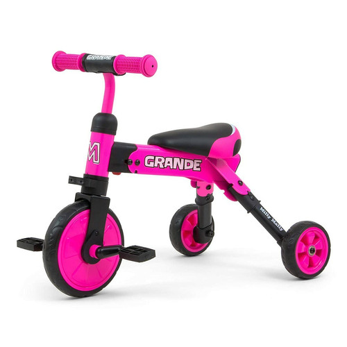Milly Mally - Triciclo Milly Mally Ride On - Bike 2 in 1 Rosa Milly Mally  - Tricycle