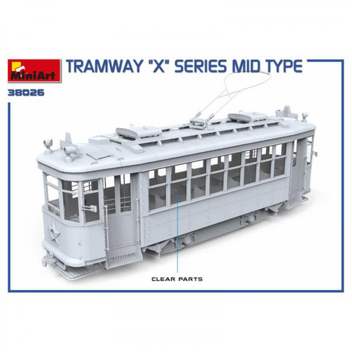 Train électrique Maquette Train Tramway "x" Series Mid Type
