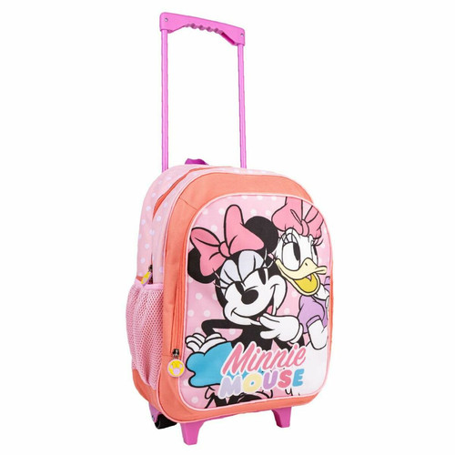 Minnie Mouse - Cartable à roulettes Minnie Mouse Rose 31 x 14 x 41 cm Minnie Mouse  - Minnie Mouse