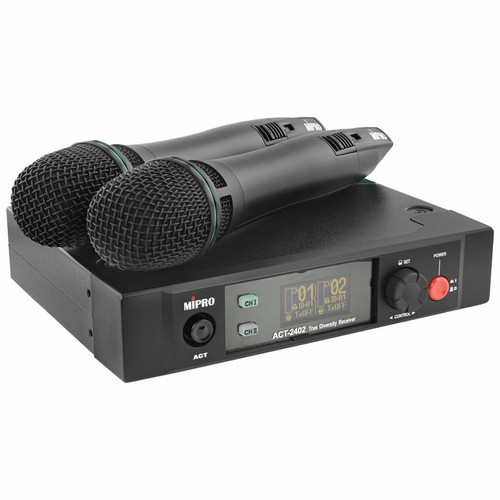 Mipro - ACT 2402 + 2 x ACT 24HC Mipro Mipro - Microphones