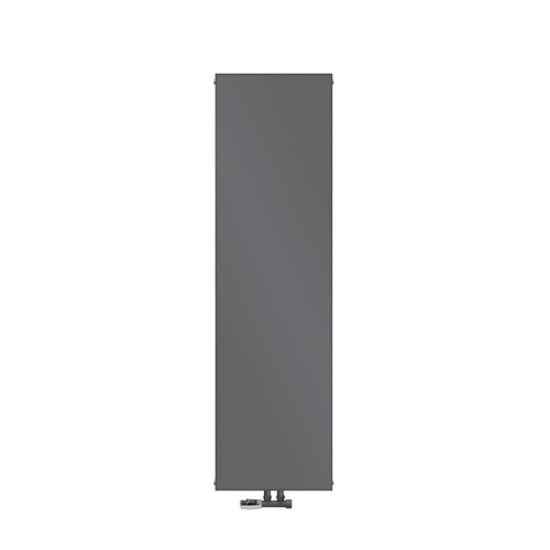 ML design modern living - Radiateur de salle de bains 1600x452 mm anthracite avec garniture de raccordement murale ML-Design - Sèche-serviette