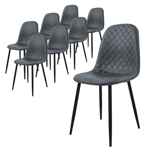 ML-Design - Lot de 8 chaises de salle à manger Chaise de salon Chaise de cuisine Chaise remb ML-Design  - Chaises Lot par 8
