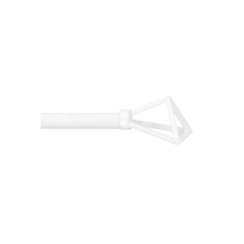 Mobois - Tringle Metal extensible Mobois Vitrage embout filaire blanc - 40 à 65 cm - 464003345 Mobois  - Cheville Mobois