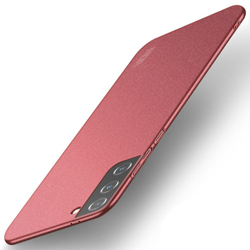 Mofi - Coque en TPU MOFI anti-empreintes digitales rouge pour votre Samsung Galaxy S21 5G Mofi  - Coque Galaxy S6 Coque, étui smartphone