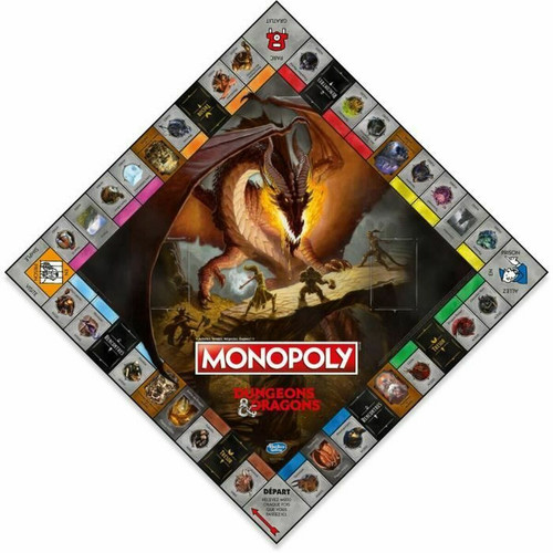 Monopoly Jeu de société Monopoly Dungeons & Dragons (FR)