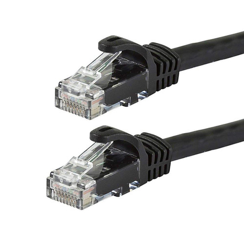 Monoprice - Cat5e Ethernet Patch Cable | Snagless RJ45 | Stranded | 350MHz | UTP | Pure Bare Copper Wire | 24 AWG | Flexboot Series Monoprice  - Fils et câbles électriques