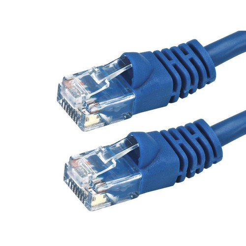Monoprice - Cat6 Ethernet Patch Cable | Snagless RJ45 | Stranded | 550MHz | UTP | Pure Bare Copper Wire | 24AWG - Fils et câbles électriques