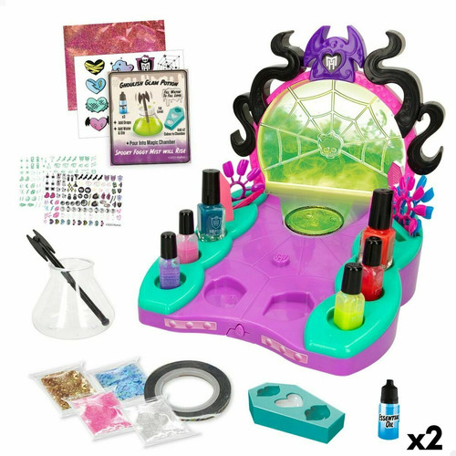 Monster High - Kit de maquillage pour enfant Monster High Glam Ghoulish 19 x 20 x 22 cm 2 Unités Monster High  - Monster High