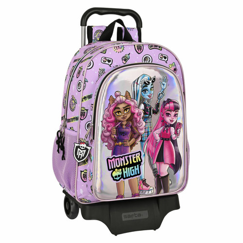 Monster High - Cartable à roulettes Monster High Best boos Lila 33 x 42 x 14 cm Monster High  - Monster High