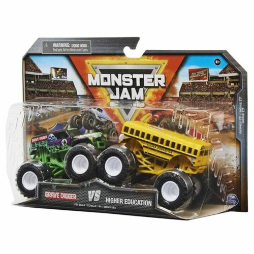 Monster Jam - Pack de 2 véhicules Monster Jam Die Cast Modèle aléatoire Monster Jam  - Monster Jam