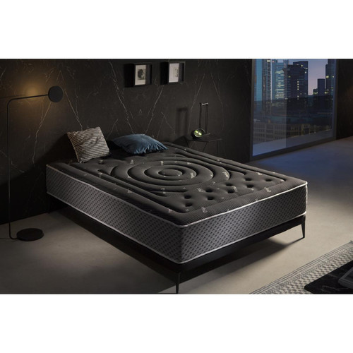 Moonia - Matelas Premium Black Multizone, 27cm, 80x190cm Moonia   - Marchand Moonia mattresses