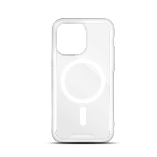 Mooov - Coque rigide compatible MagSafe pour iPhone 13 Pro Max - transparente - Mooov
