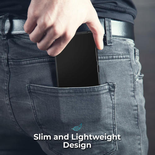 Coque, étui smartphone Moozy Coque en silicone anti-choc pour Huawei P8 Lite 2017 - Coque de téléphone transparente et transparente en TPU souple