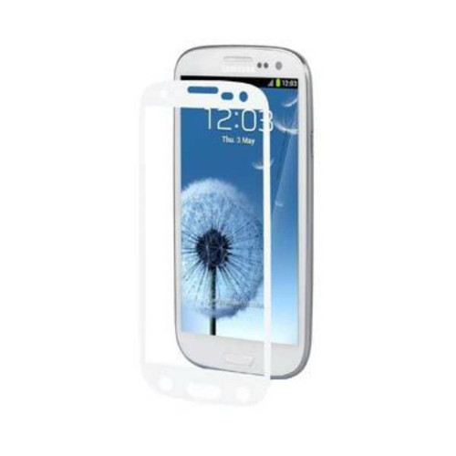 Protection écran tablette Moshi Moshi Film de protection d'écran pour Samsung Galaxy S III Anti-reflet et Amovible Bleu