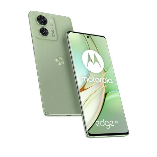 Motorola -Motorola Edge 40 16,5 cm (6.5') Double SIM Android 13 5G USB Type-C 8 Go 256 Go 4400 mAh Vert Motorola  - Motorola Edge Téléphonie