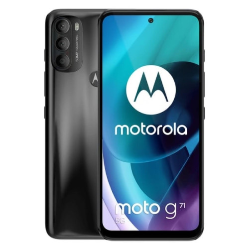 Motorola - Moto G71 5G Smartphone 6.4" FHD+ Qualcomm Snapdragon 695 6Go 128Go Android 11 Noir (PAS20037PL) Motorola   - Motorola