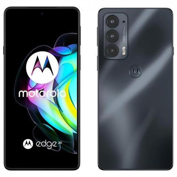 Téléphone mobile Motorola MOTOROLA Edge 20 128 Go 6 Go RAM 5G Dual Sim Display 6,7" Full HD + Caméra 108 Mpx Android Gris