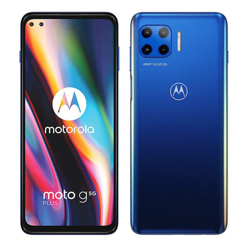 Motorola - Motorola Moto G 5G Plus 6 Go / 128 Go Bleu (Surf Bleu) Double SIM - Motorola Moto G Téléphonie