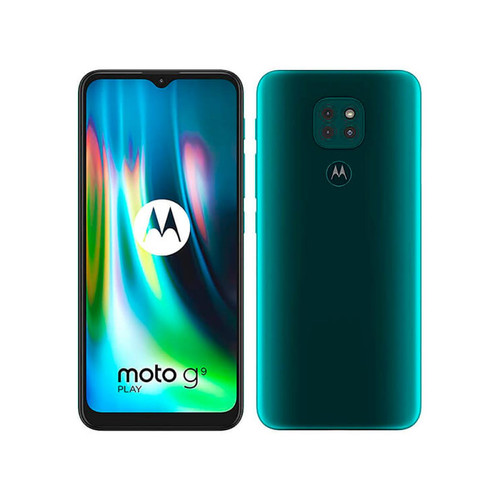 Motorola - Motorola Moto G9 Play 4Go/64Go Vert (Forest Green) Dual SIM XT2083-3 Motorola  - Smartphone à moins de 100 euros Smartphone