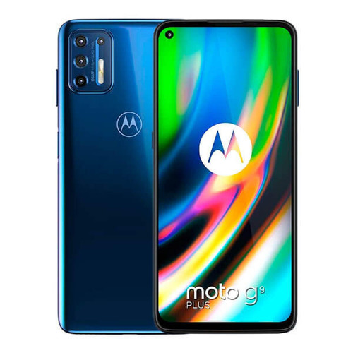 Motorola - Motorola Moto G9 Plus 4Go/128Go Bleu (Navy Blue) Dual SIM XT2087-2 - Motorola