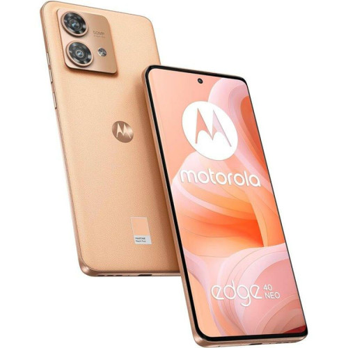 Motorola - Moto Edge 40 Neo 12/256Go Orange Stardust Motorola  - Téléphonie