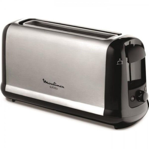 Moulinex - Grille Pain - Toaster Electrique MOULINEX LS260800 Subito  1 longue fente, , Thermostat 7 positions, Décongélation Réchauffage, Remontée ha Moulinex  - Grille pain toaster