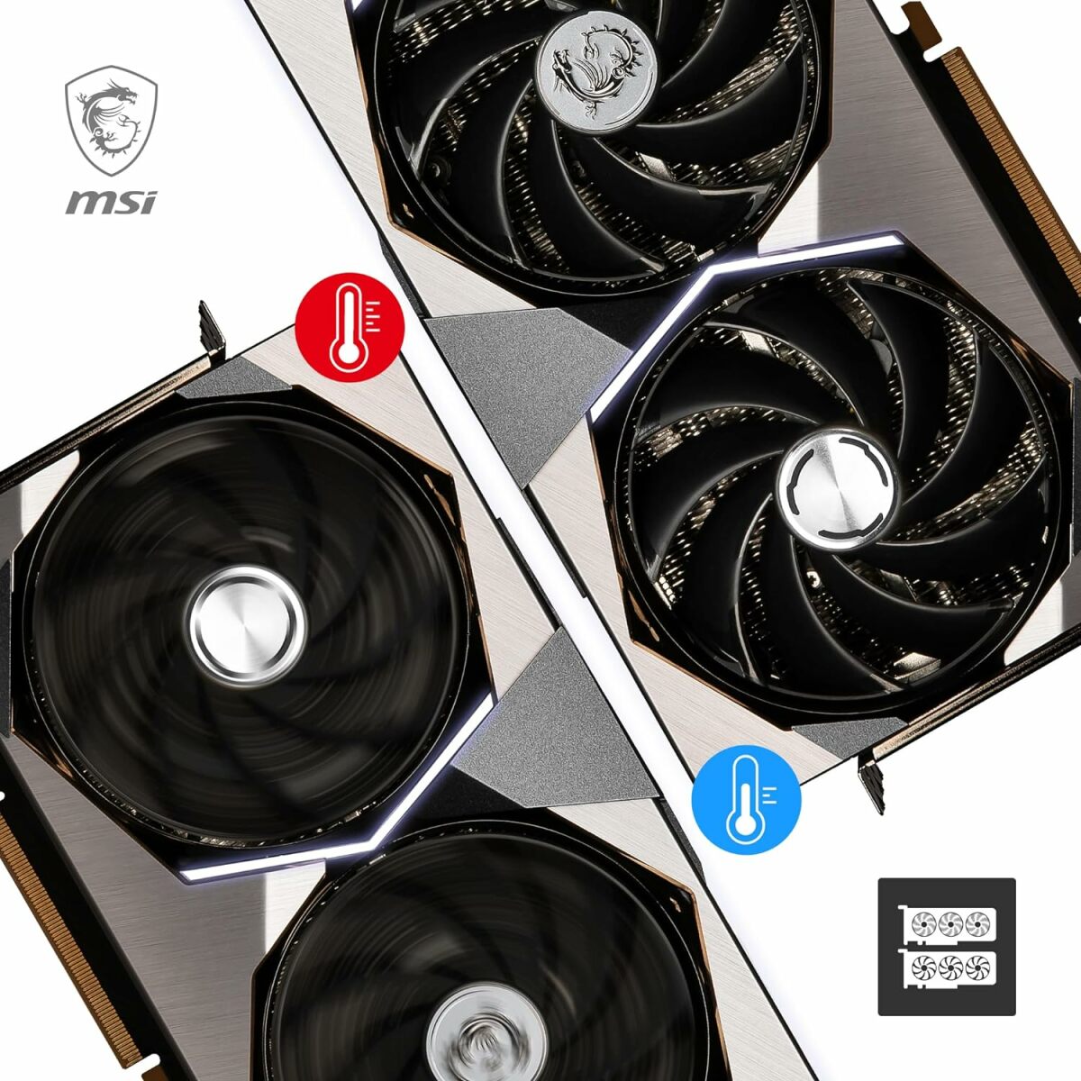 Carte Graphique NVIDIA GeForce RTX 4080 SUPRIM X 16G