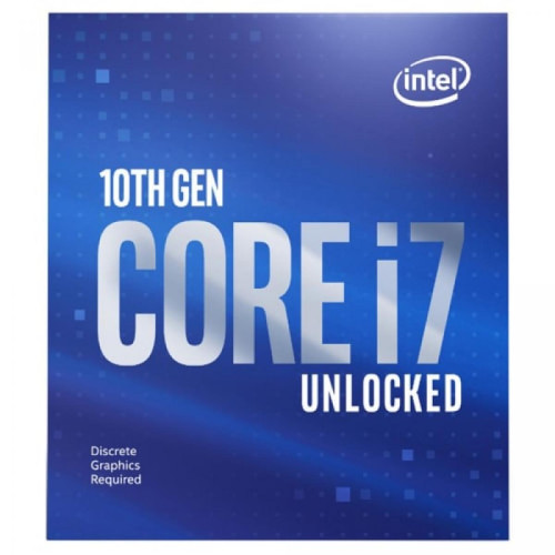 Intel Core i7-10700KF Processeur DDR4 2933MHz 125W 3.8GHz LGA 1200