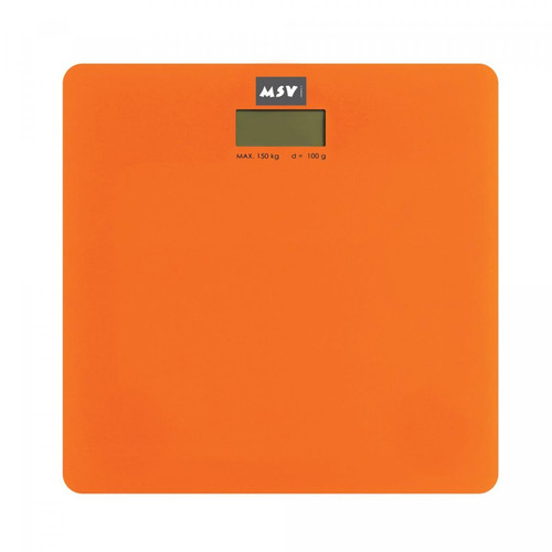 Msv - Bano Tagla Msv Verre Orange 30x30cm Msv  - Totem de salle de bain